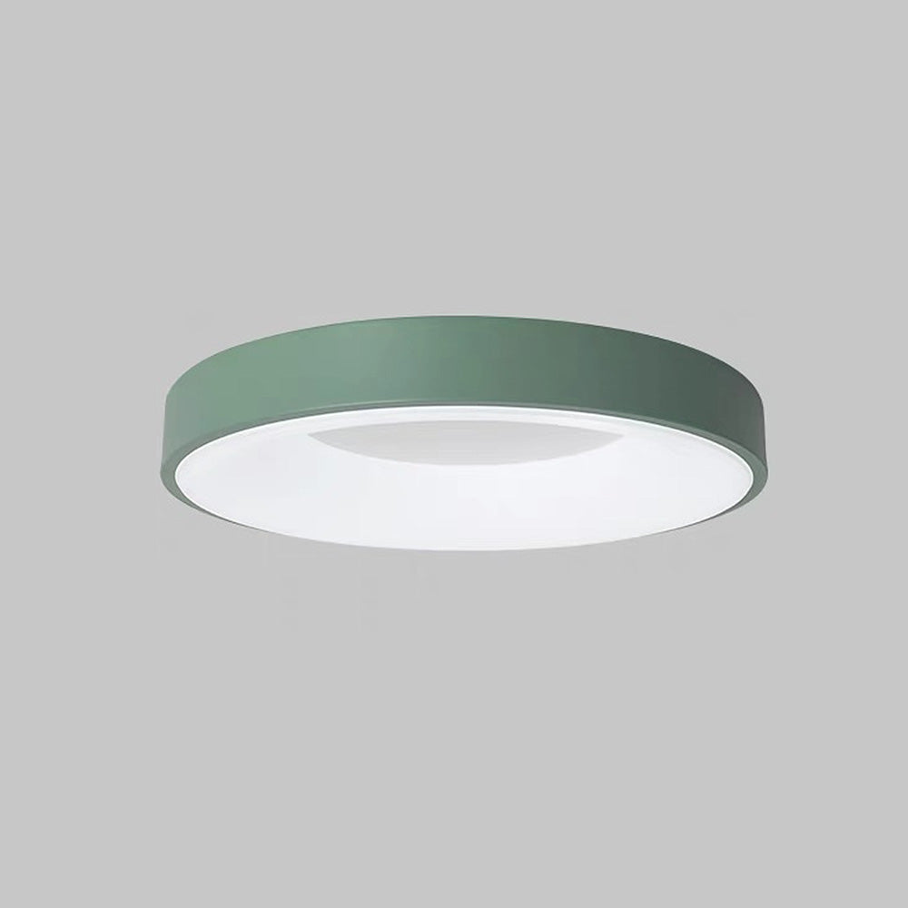 LED Deckenleuchte Rund Acryl Eisen Niedrige Räume Flur Schlafzimmer Wohnzimmer Moderne Aufbauleuchte Minimalistische Deckenbeleuchtung | Restfield
