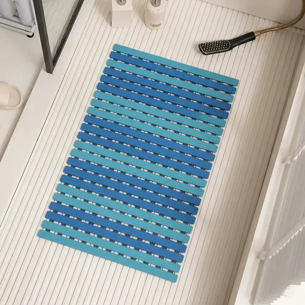 Antislip Badmat met Zuignappen en Drainagegaten 40×63 cm voor Veilig Douchen | Sansoti