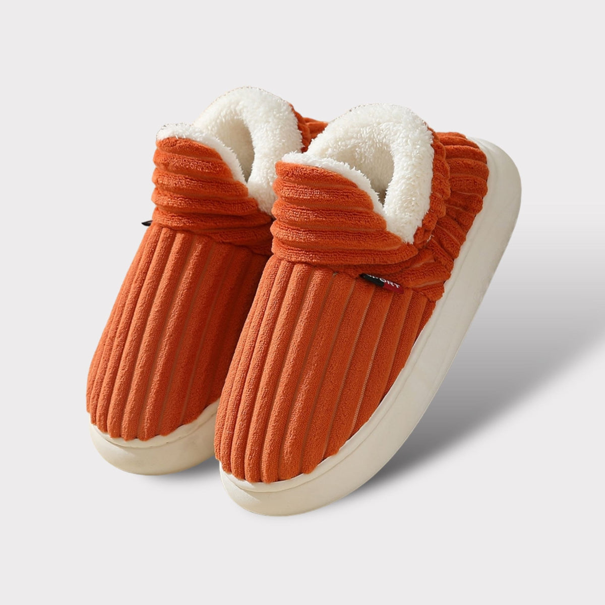 Unisex-Hausschuhe aus Baumwolle – Warme Pantoffeln mit rutschfester Sohle für Damen und Herren Bequemes Schuhwerk für drinnen | Sansoti