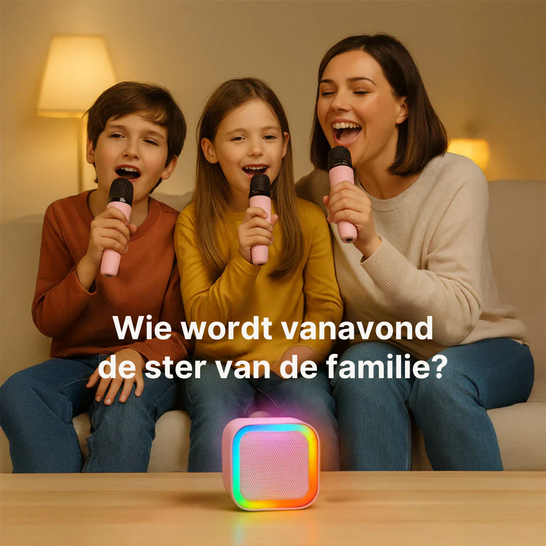 Kabelloses Kindermikrofon mit Bluetooth-Lautsprecher zum Singen, für Karaoke zu Hause, Partys, Musikwiedergabe und Kinder | Sansoti