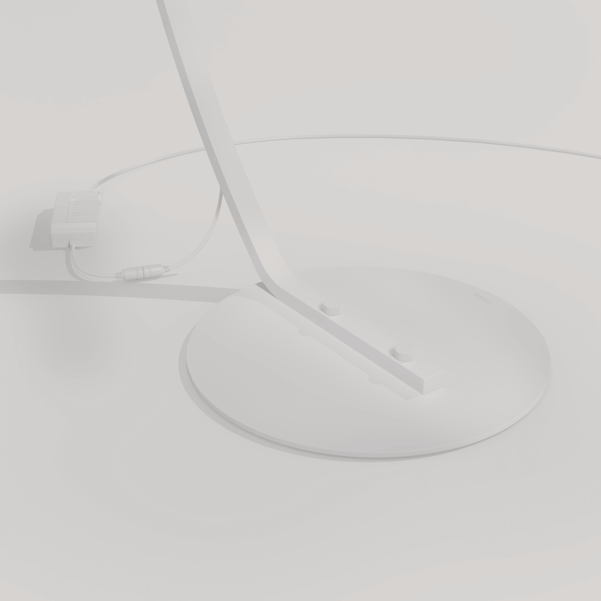 LED Stehleuchte Bogenlampe Schwarz Weiß Dimmbar 170cm Modernes Design | Restfield