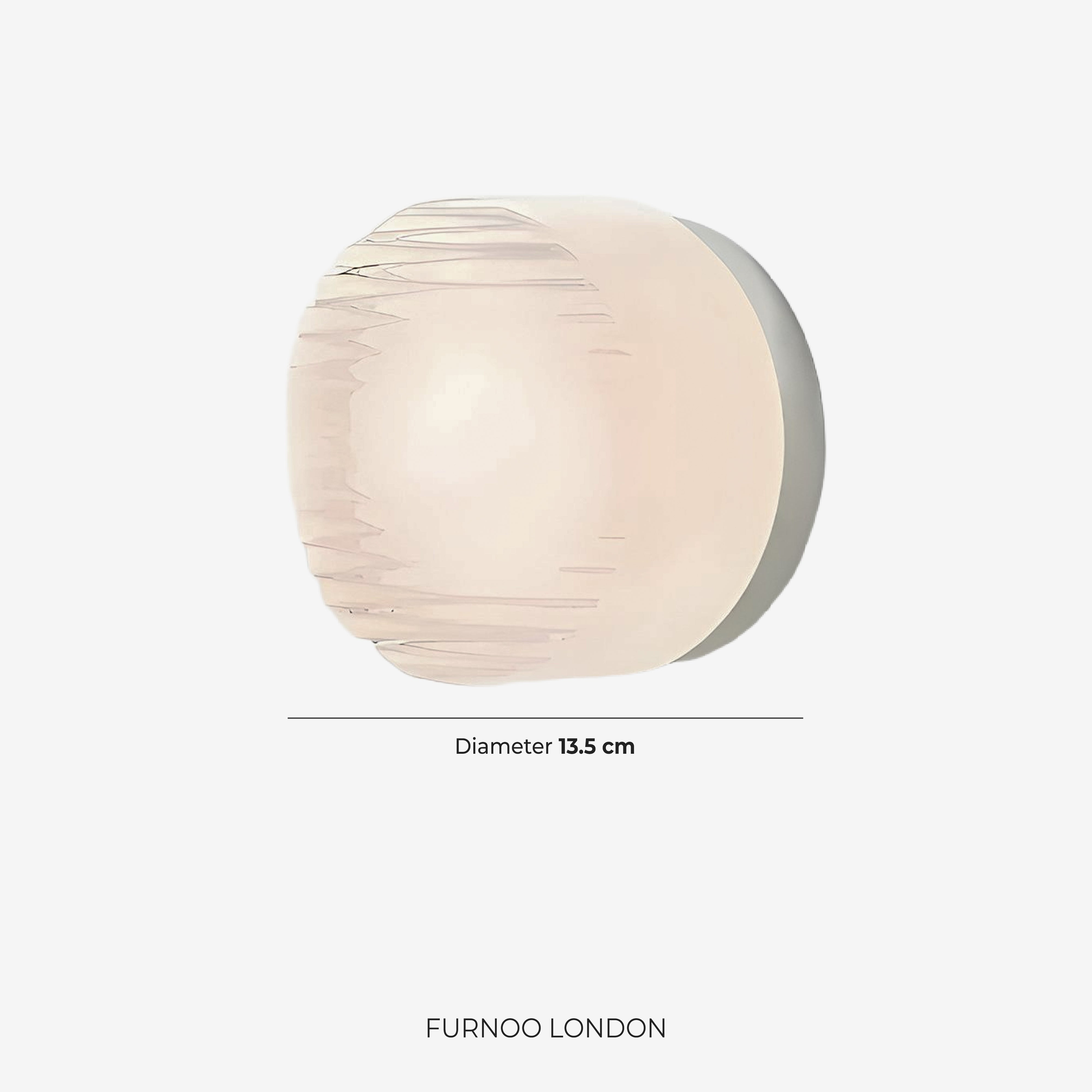 Minimalistische LED-Wandlamp Rond Aluminium Acryl Diffuus Licht Warm Wit Modern Design Compact Slaapkamer Gang Accentverlichting | Sansoti