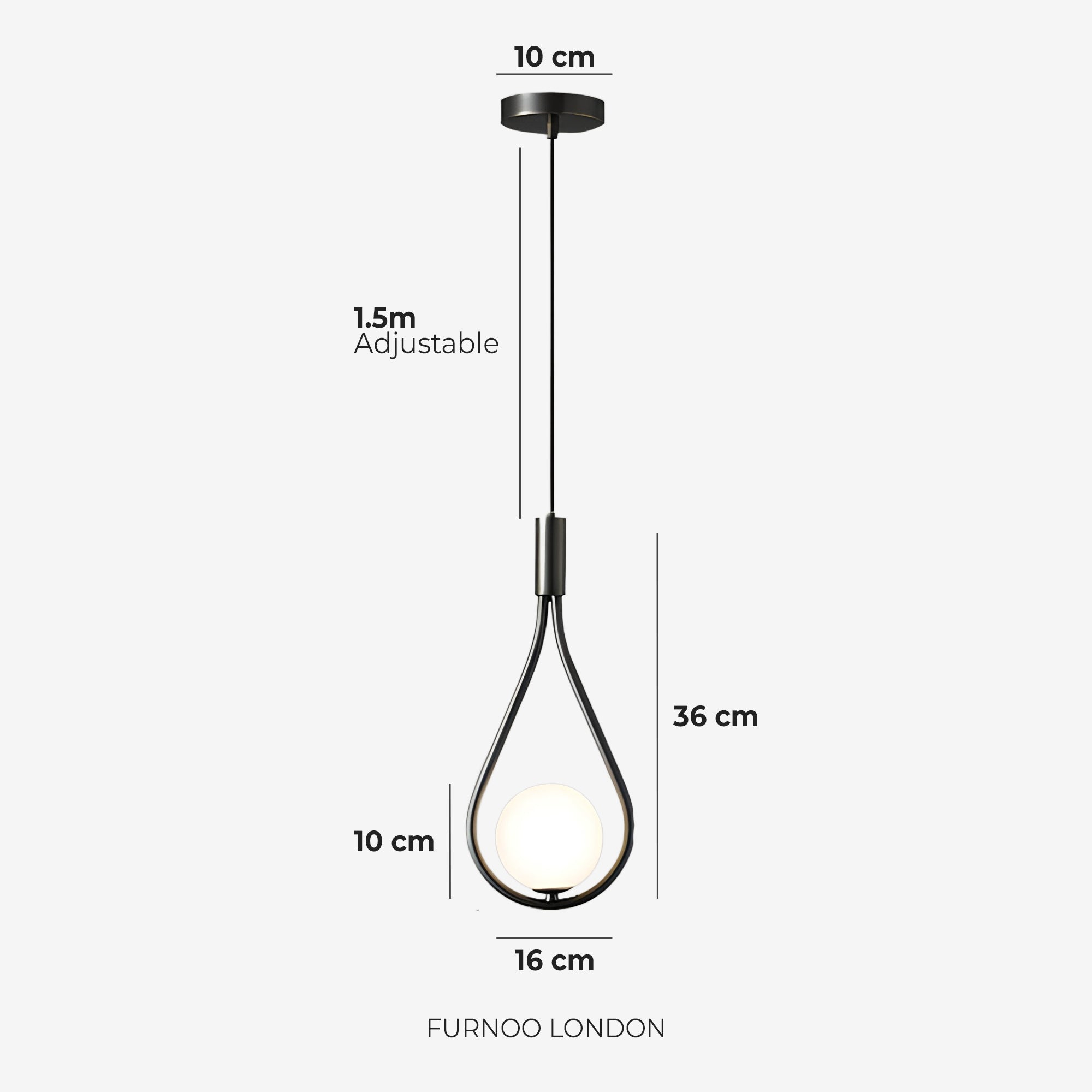 Nordic Drop Hanglamp Minimalistische Druppelvorm Glas Moderne Verlichting voor Eetkamer & Keukeneiland | Sansoti