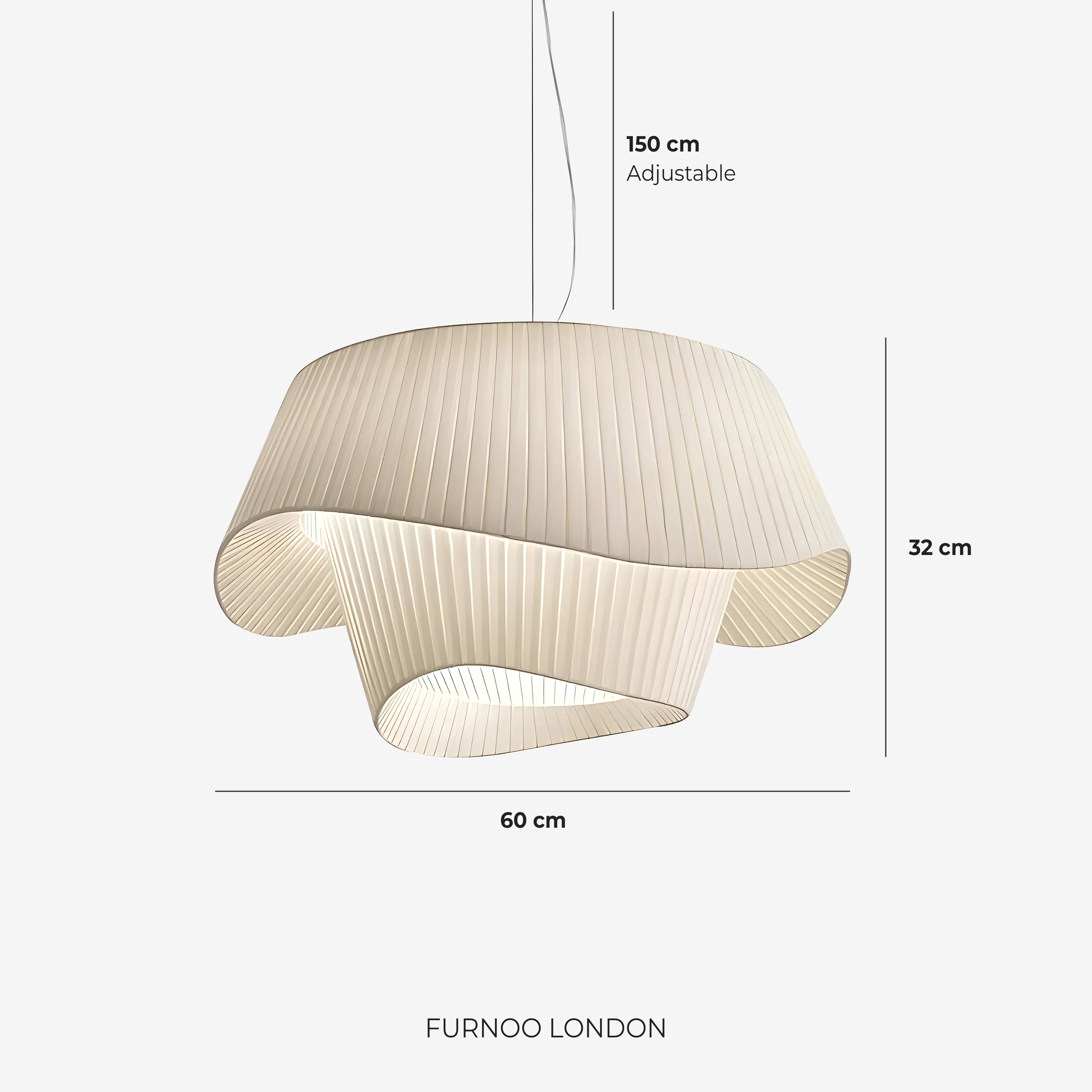 Moderne Tyvek Hanglamp Rond Design Warm Wit Dimbaar Woonkamer Eetkamer Slaapkamer Decoratieve Plafondverlichting | Sansoti