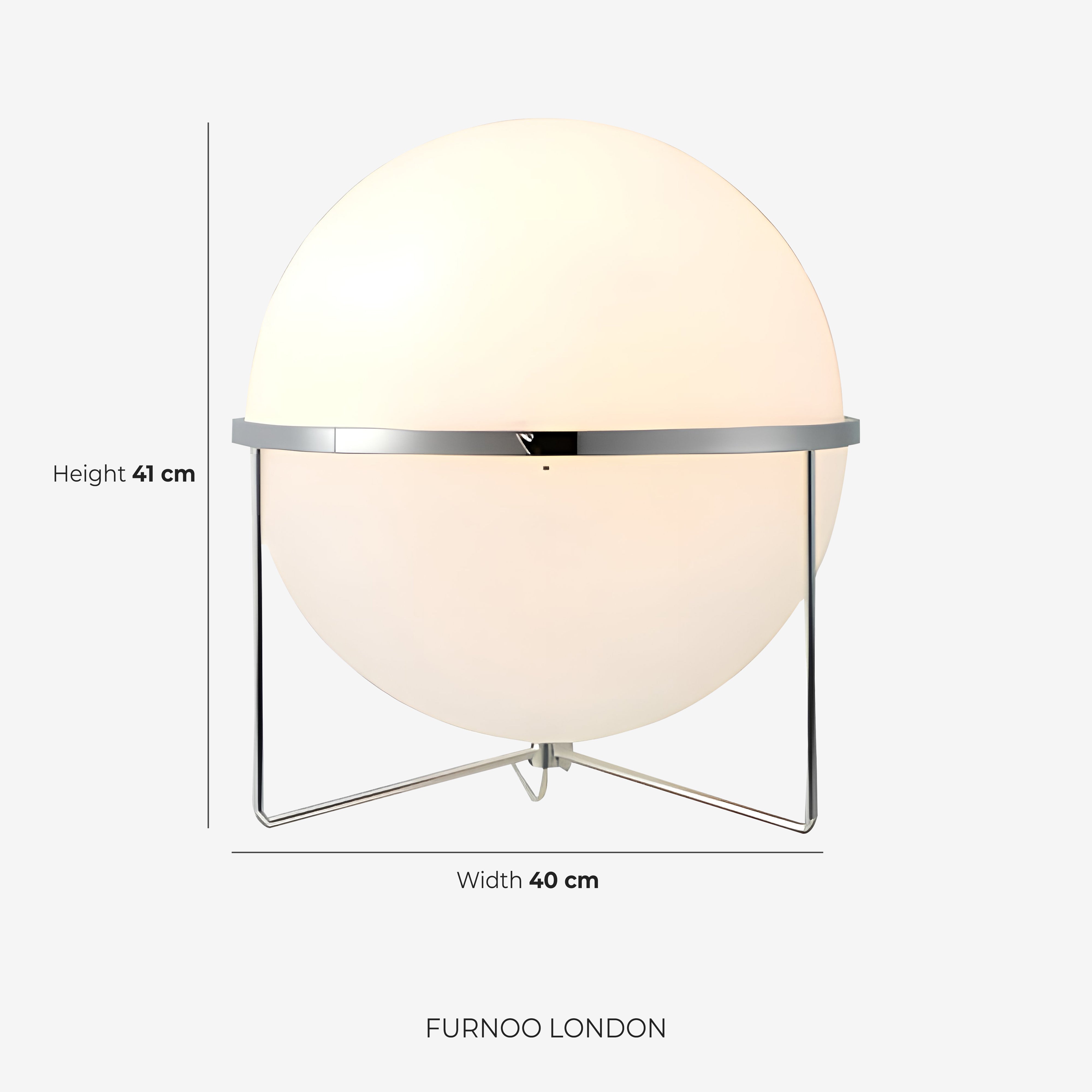 Moderne Vloerlamp met Chroomafwerking en Acrylbollen – Sfeervolle Verlichting voor Woonkamer en Slaapkamer | Sansoti