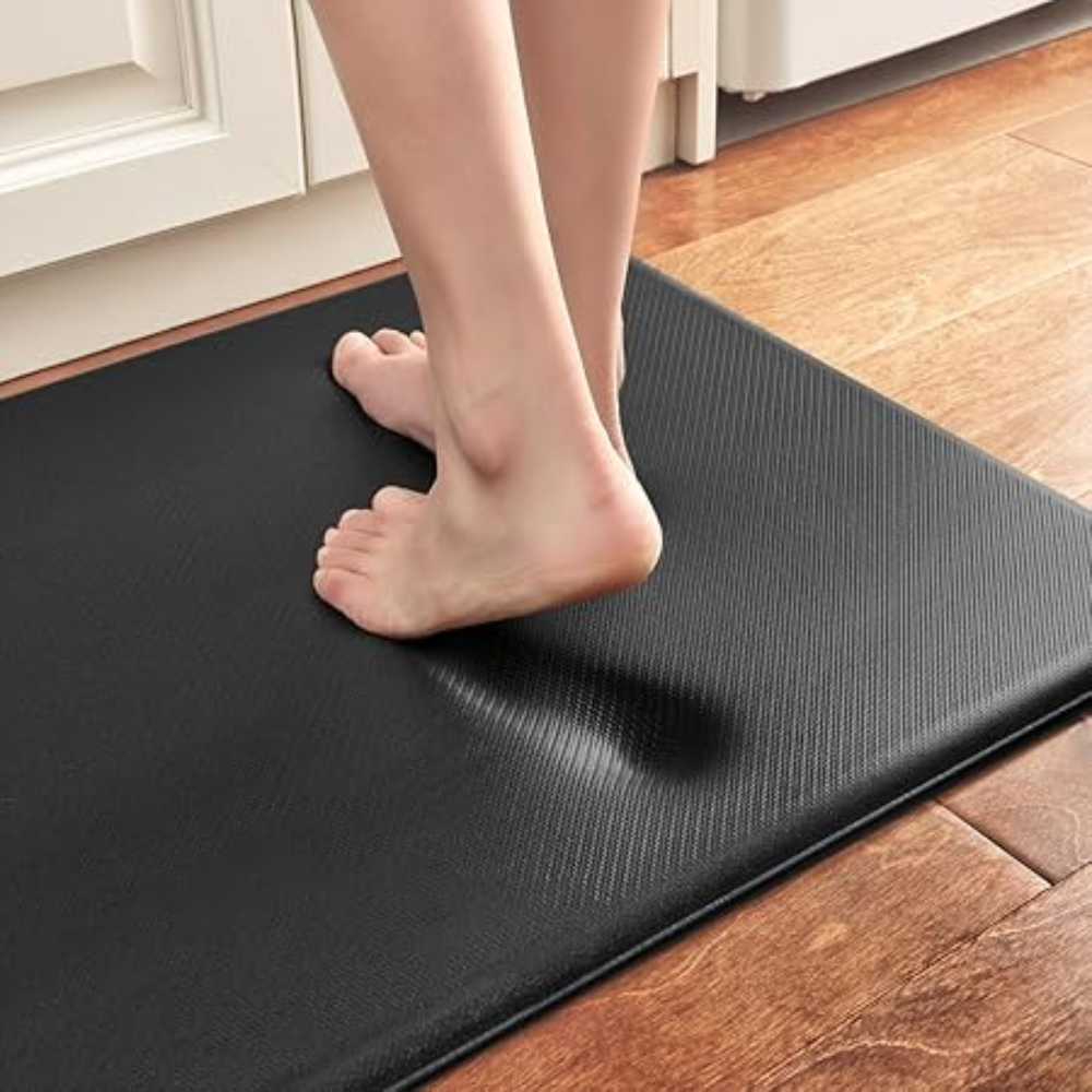 Keukenmat Antivermoeidheid Foam Rood Non-slip Waterbestendig Keuken Sta Mat Comfortmat Vloermat Lang Staan Koken | Sansoti