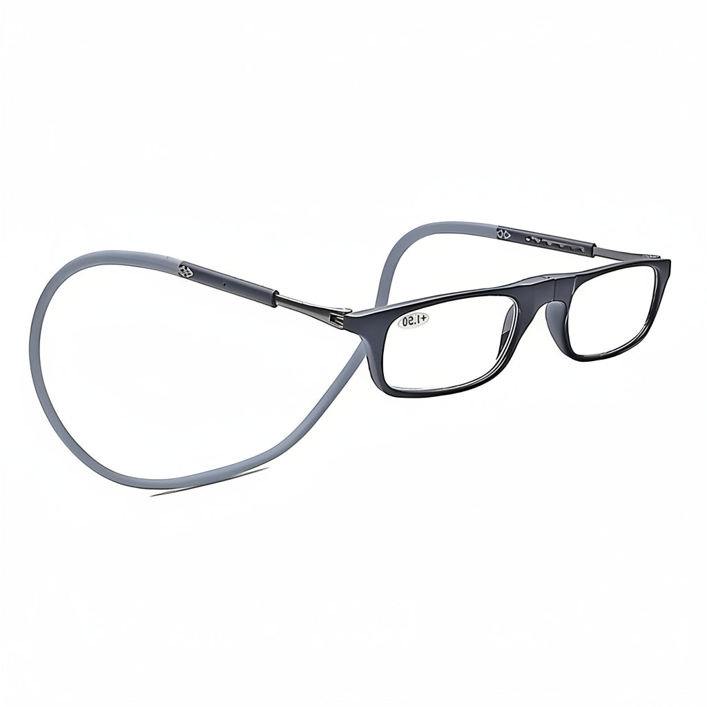 Magnetische Leesbril met Nekkoord – Handsfree Lezen met Moderne Design | Sansoti