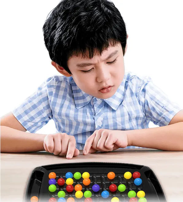 Strategisch Denkspel voor 2 Spelers – Stimuleert Logica, Tactiek en Concentratie – Familie Bordspel met 80 Speelstukken | Sansoti
