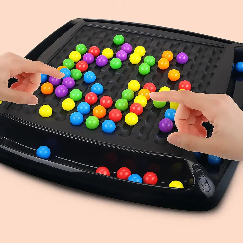 Strategisch Denkspel voor 2 Spelers – Stimuleert Logica, Tactiek en Concentratie – Familie Bordspel met 80 Speelstukken | Sansoti