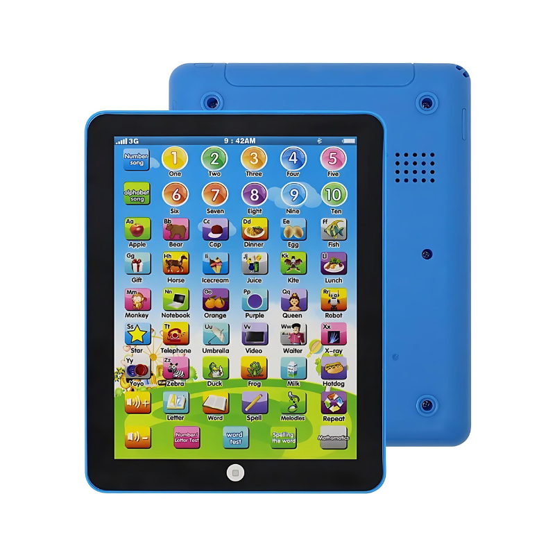 Educatieve Kindertablet met Touch & Geluid | Interactief Leerplezier 3-6 Jaar | Sansoti