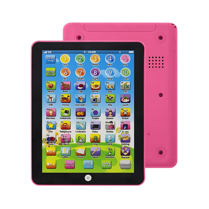 Educatieve Kindertablet met Touch & Geluid | Interactief Leerplezier 3-6 Jaar | Sansoti