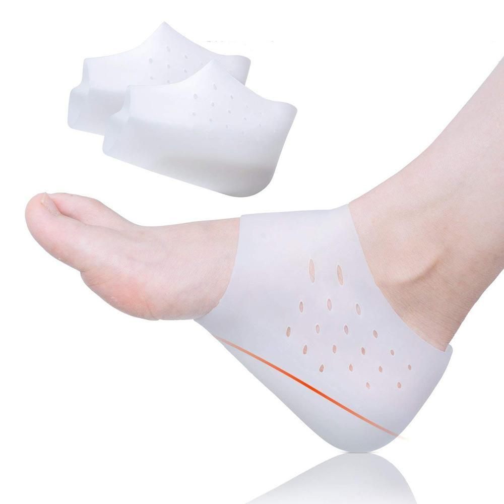 Semelles intérieures rehaussantes en silicone invisibles avec 4 niveaux de hauteur, confortables, pour chaussures, semelles ajoutant quelques centimètres, unisexes | Sansoti