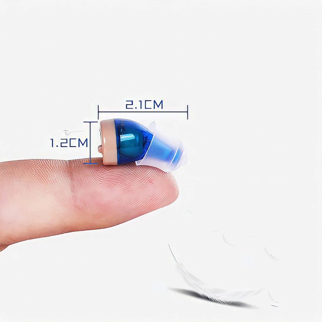 Oplaadbare In-Ear Gehoorversterkers Discreet Comfortabel Helder Geluid Dagelijks Gebruik Ergonomisch Design | Sansoti