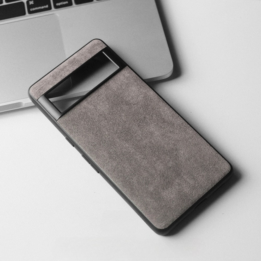 Etui na smartfon z alcantary do Google Pixel, zapewniające premium ochronę, odporne na wstrząsy, z mikrofibry, stylowy design | Sansoti