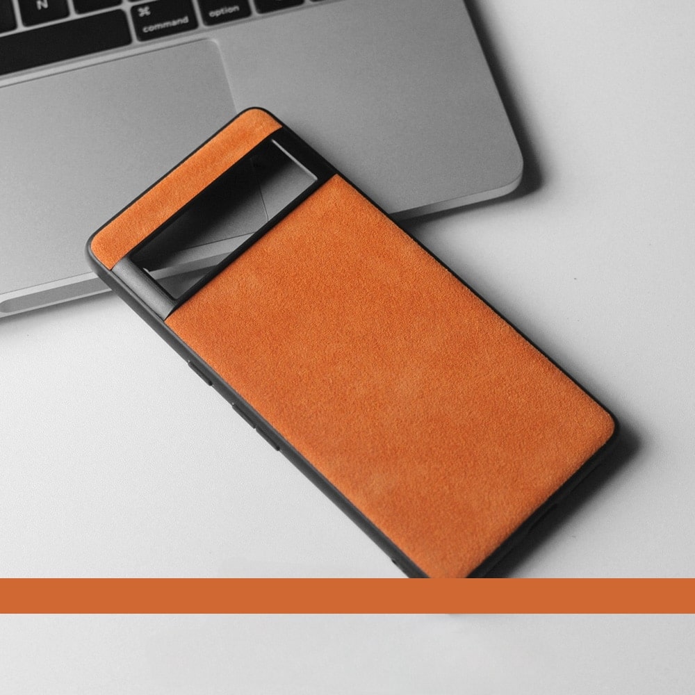 Etui na smartfon z alcantary do Google Pixel, zapewniające premium ochronę, odporne na wstrząsy, z mikrofibry, stylowy design | Sansoti