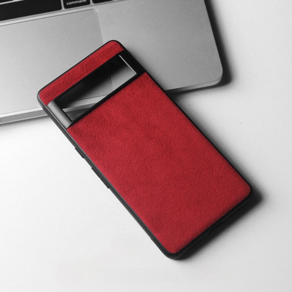 Etui na smartfon z alcantary do Google Pixel, zapewniające premium ochronę, odporne na wstrząsy, z mikrofibry, stylowy design | Sansoti