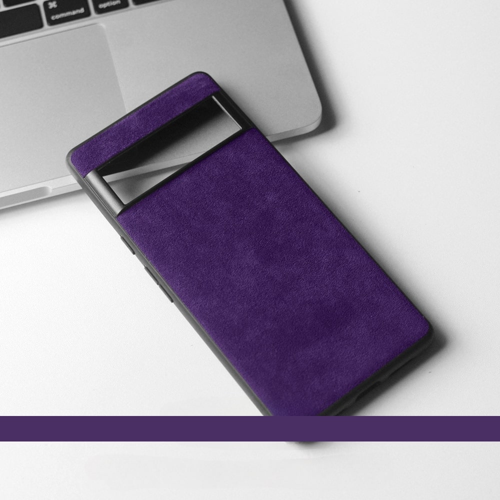 Etui na smartfon z alcantary do Google Pixel, zapewniające premium ochronę, odporne na wstrząsy, z mikrofibry, stylowy design | Sansoti