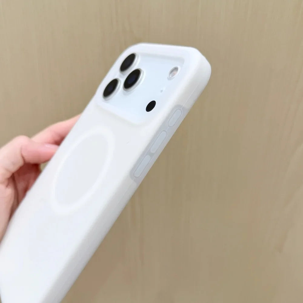 Silikonowe etui do iPhone’a z magnetycznym pierścieniem, obracane o 360°, odporne na wstrząsy, 12 kolorów, iPhone 15, 16, 17 | Sansoti