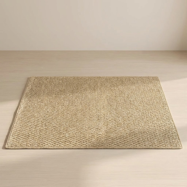 Wasbare Entree Mat met Jutelook – Duurzame Vloermat voor Hal en Drukke Ruimtes 50×80 60×90 80×120 cm | Sansoti