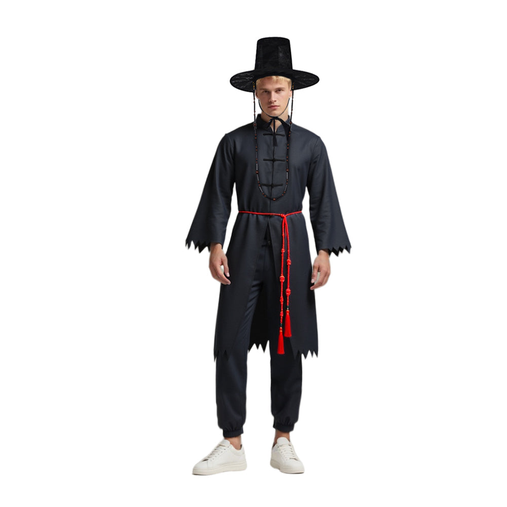 Driedelig Kinderkostuum Zwart voor Themafeesten en Cosplay | Sansoti