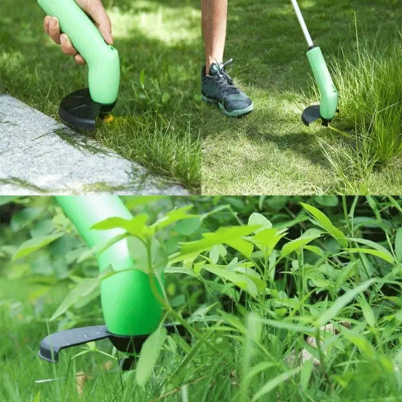Draadloze Mini-Grastrimmer Telescopisch met Kabelbinders – Compact Precisie-Snijgereedschap voor Tuinranden | Sansoti
