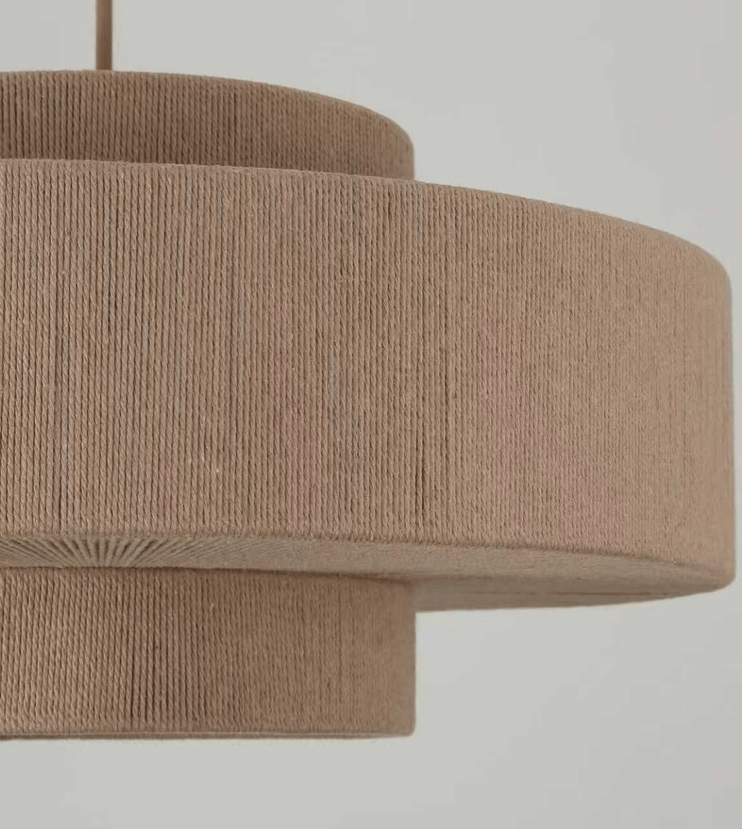 Hanglamp Gevlochten Katoen 50cm Boho Scandinavisch Design Verstelbaar | Sansoti