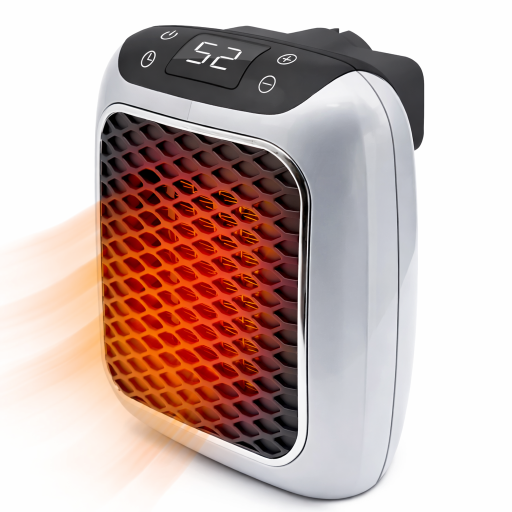 Keramische Stekkerverwarming 800W Timer Kantelbeveiliging Oververhittingsbeveiliging Stille Verwarming | Sansoti