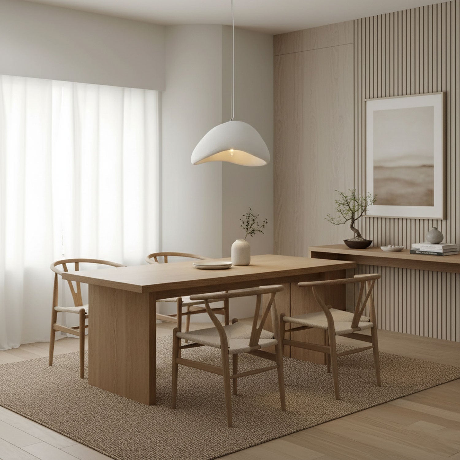 Hanglamp Koepelvorm Polystyreen Grijs Wit Zes Maten E26 E27 Fitting Verstelbare Kabel 150cm Scandinavisch Design Huiskamer Keuken Eethoek Dimbaar | Sansoti