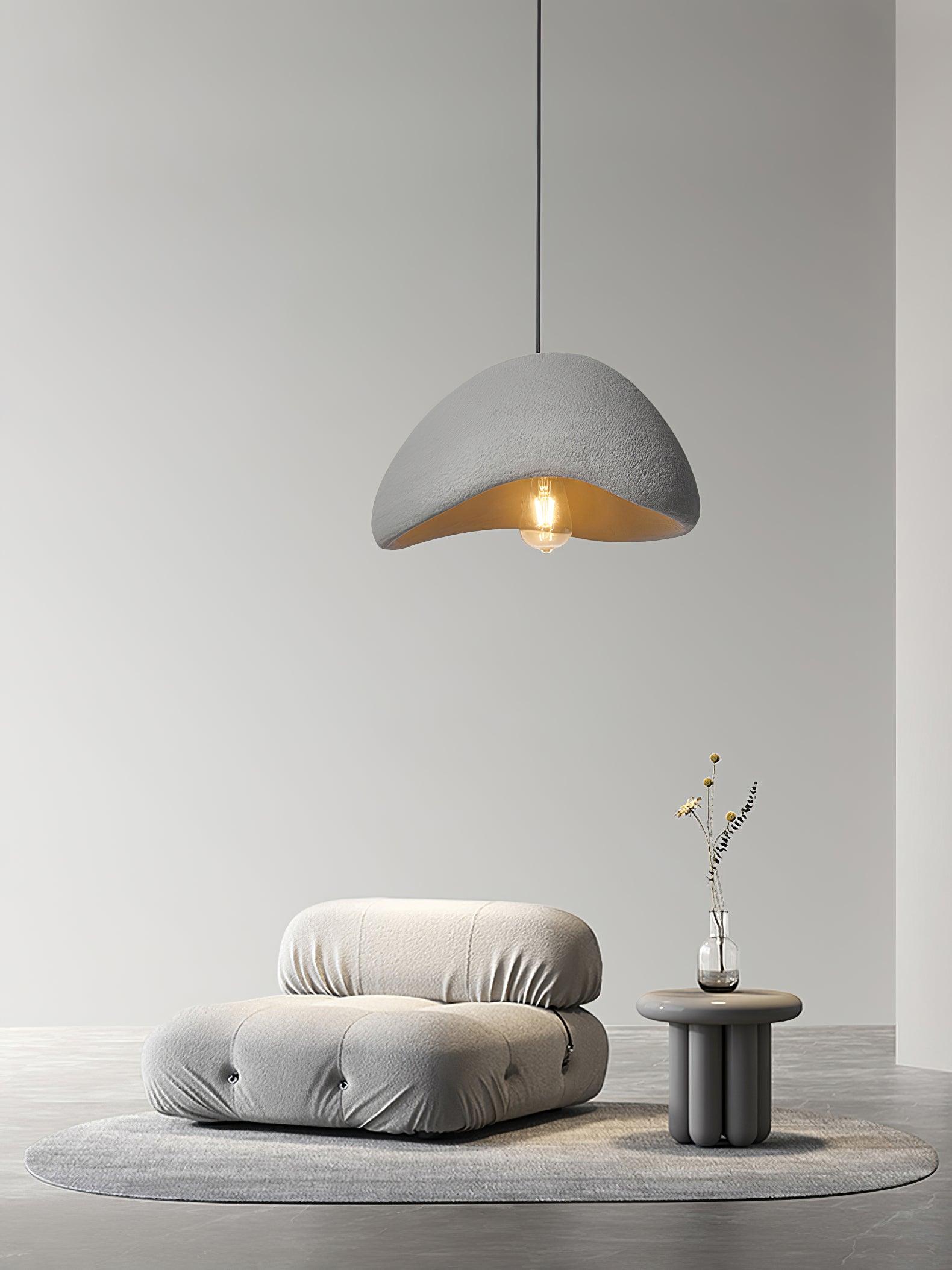 Hanglamp Koepelvorm Polystyreen Grijs Wit Zes Maten E26 E27 Fitting Verstelbare Kabel 150cm Scandinavisch Design Huiskamer Keuken Eethoek Dimbaar | Sansoti