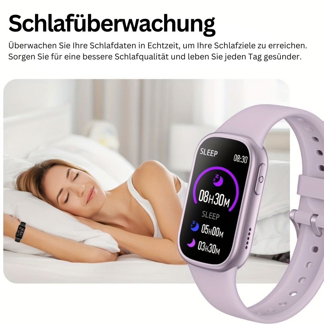 Kinder-Smartwatch mit Aktivitätstracker, Telefonfunktion, wasserdicht nach IP68, Touchscreen und Lernuhr | Sansoti