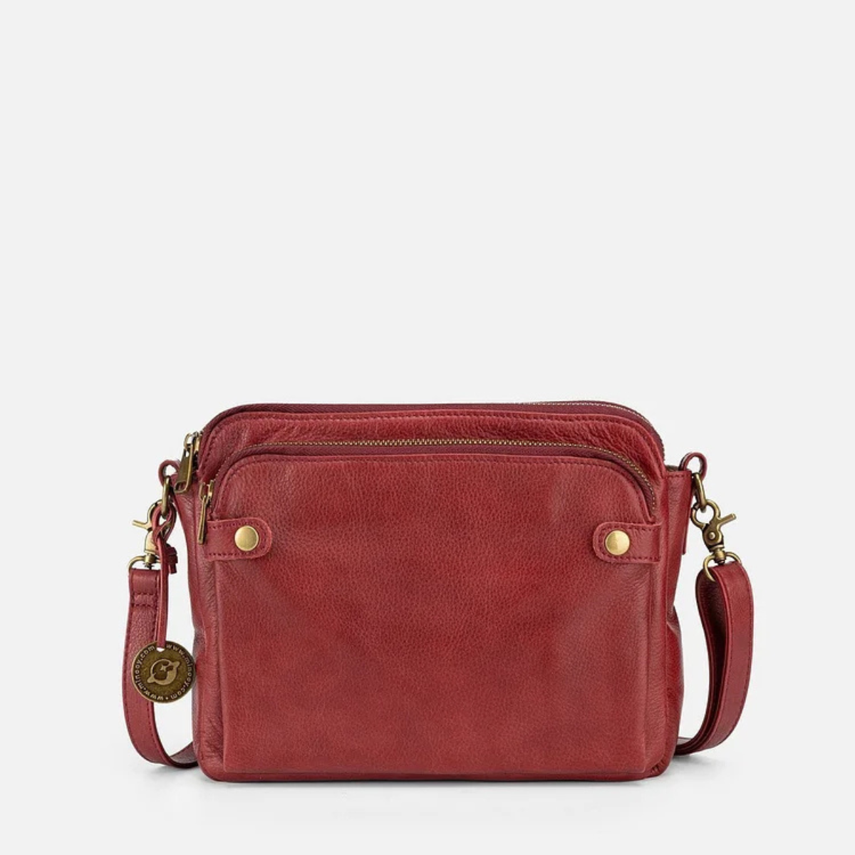 Leren Schoudertas met Geïntegreerde Portemonnee 9 Kaartvakken Compact Dagelijks Gebruik Dames Crossbody | Sansoti