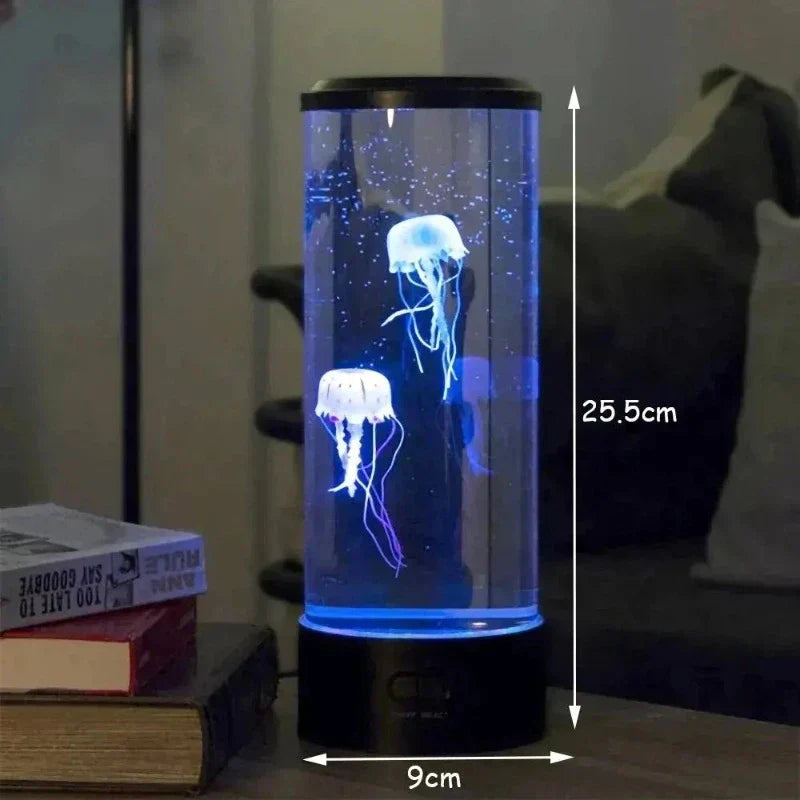 LED Mood Lighting Jellyfish with Color Change – Decorative Table Lamp for Relaxation | Sansoti
