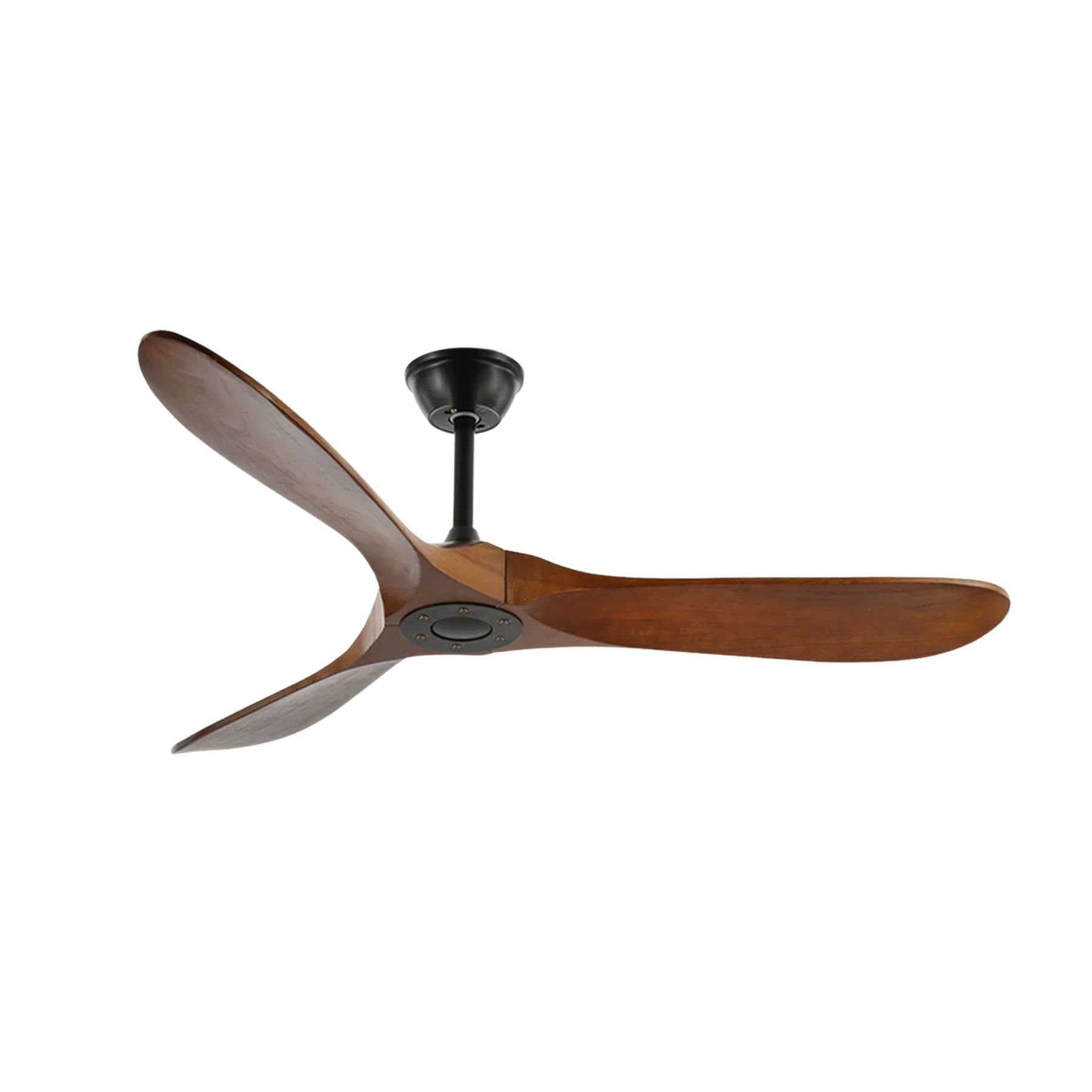 Leno Holz-Deckenventilator Walnuss Leise 6 Geschwindigkeiten Wohnzimmer Schlafzimmer Design Ventilator Mit Fernbedienung Modernes Interieur | Restfield