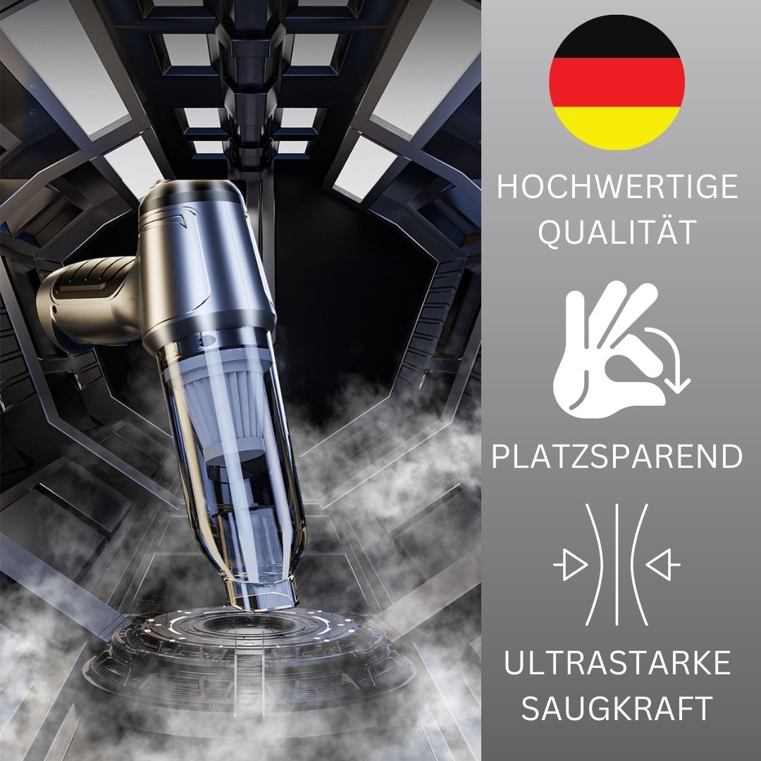 Draadloze Handstofzuiger met 2-in-1 Zuig- en Blaasfunctie – Compacte Huishoudstofzuiger met HEPA-Filter en Geluidsreductie | Sansoti