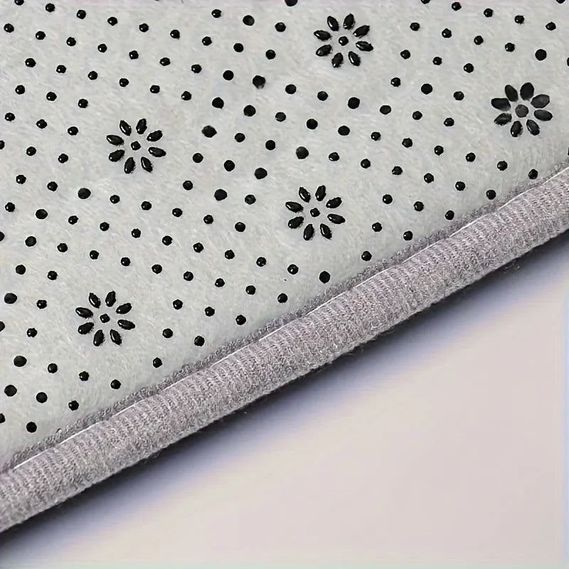 L-vormige Anti-vermoeidheidsmat voor Keuken met Antislip Zachte Flanel en Waterabsorberend Ontwerp voor Aanrecht en Spoelbak | Sansoti