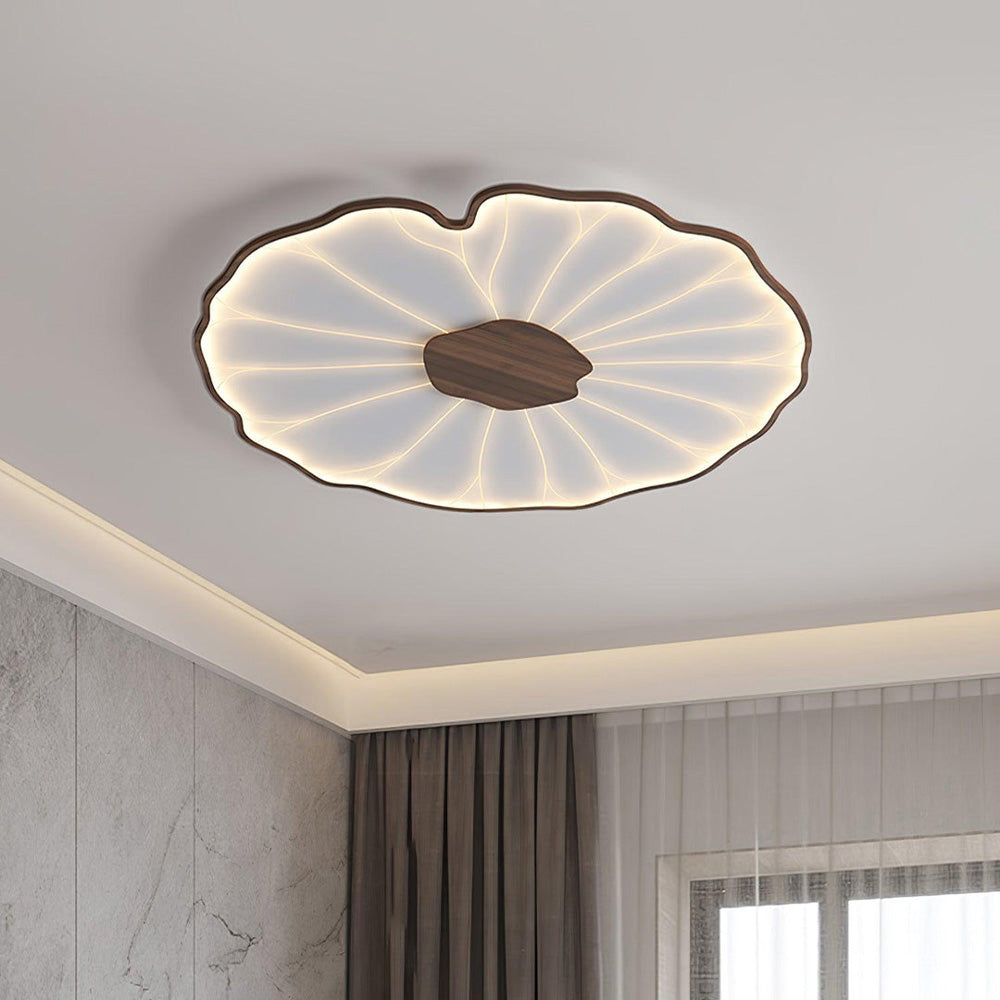 Deckenleuchte Lotusblätter Acryl LED Modern Rund Wohnzimmer Schlafzimmer Flur | Restfield