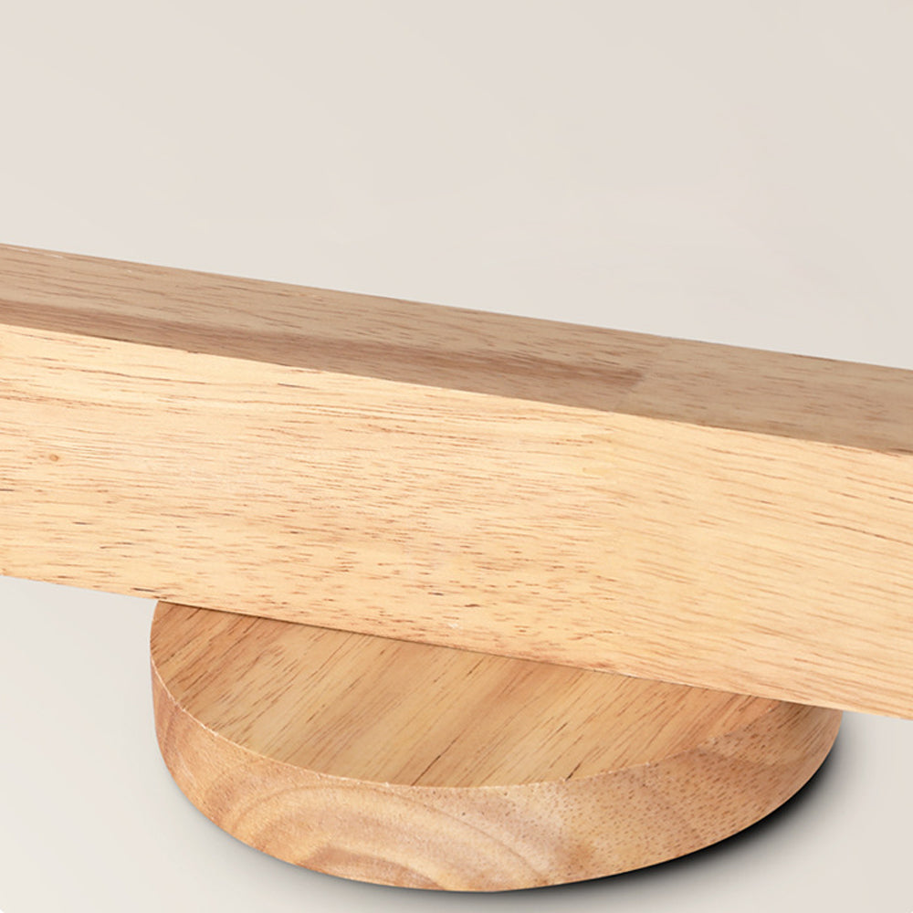 Houten Railverlichting LED Plafondlamp Wandlamp Natuurlijk Modern Woonkamer Eetkamer | Sansoti