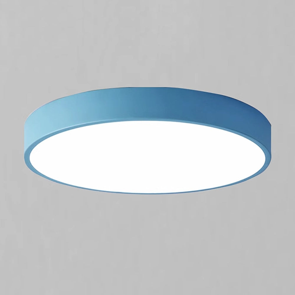Runde LED Deckenleuchte Ultraflach Nordic Modern Dimmbar Acryl Wohnzimmer Schlafzimmer | Restfield