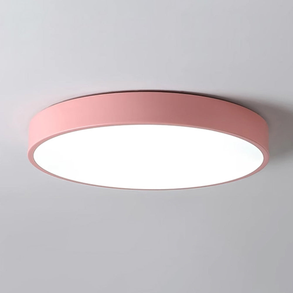 Runde LED Deckenleuchte Ultraflach Nordic Modern Dimmbar Acryl Wohnzimmer Schlafzimmer | Restfield