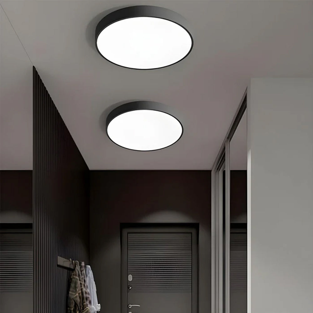 Runde LED Deckenleuchte Ultraflach Nordic Modern Dimmbar Acryl Wohnzimmer Schlafzimmer | Restfield