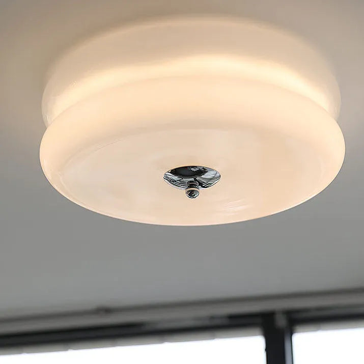 Plafondlamp Vintage Glas 1920s Industrieel Goud Chroom LED Eetkamer Woonkamer Slaapkamer | Sansoti