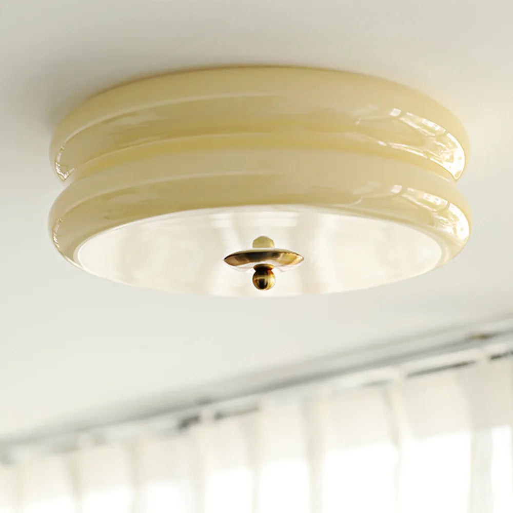 Plafondlamp Vintage Glas 1920s Industrieel Goud Chroom LED Eetkamer Woonkamer Slaapkamer | Sansoti