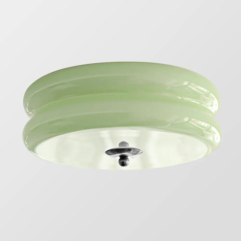 Plafondlamp Vintage Glas 1920s Industrieel Goud Chroom LED Eetkamer Woonkamer Slaapkamer | Sansoti
