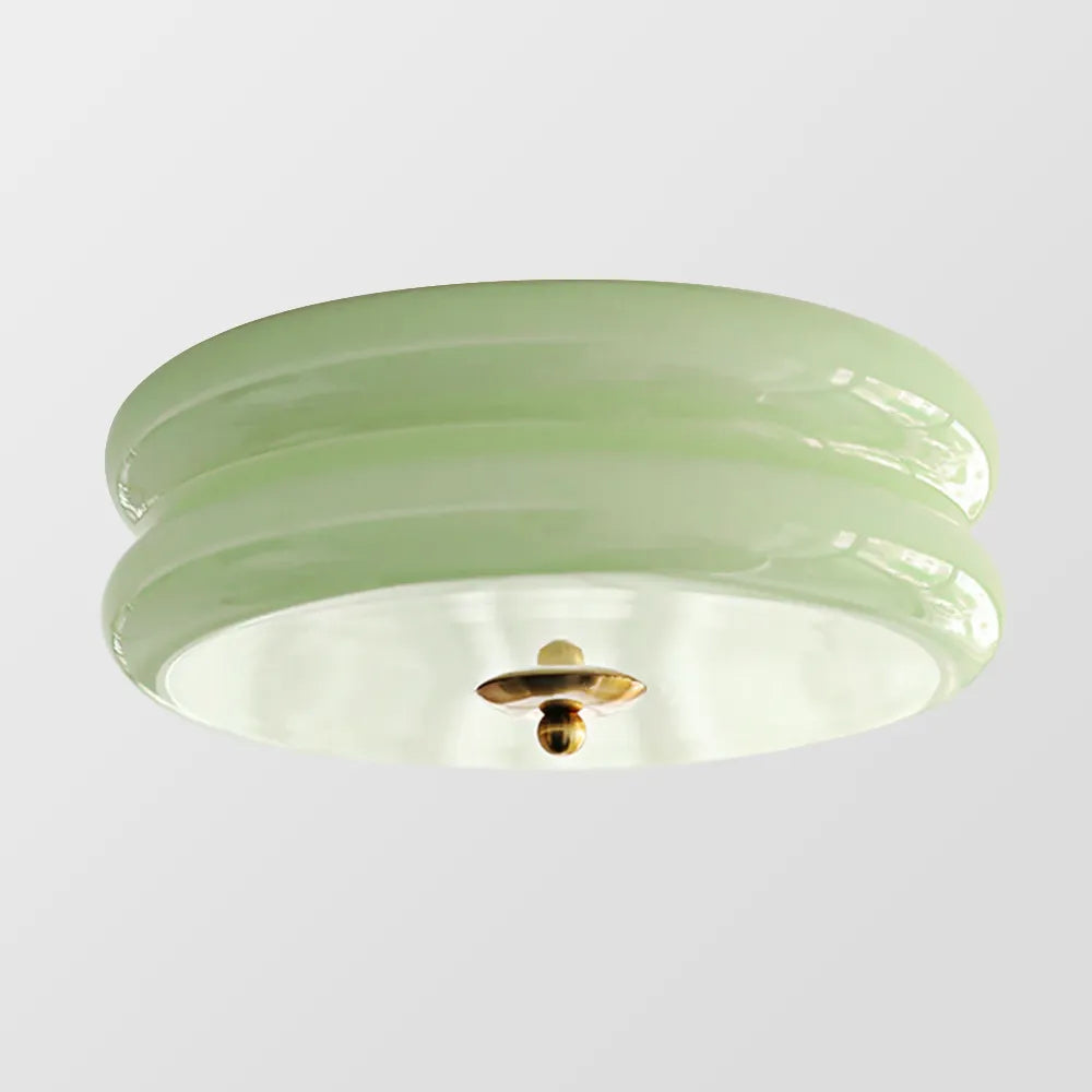 Plafondlamp Vintage Glas 1920s Industrieel Goud Chroom LED Eetkamer Woonkamer Slaapkamer | Sansoti