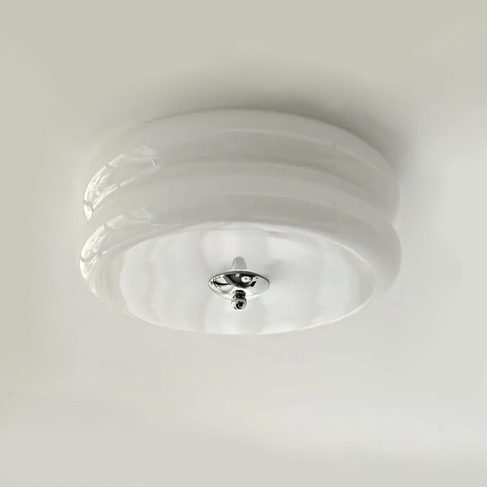 Plafondlamp Vintage Glas 1920s Industrieel Goud Chroom LED Eetkamer Woonkamer Slaapkamer | Sansoti