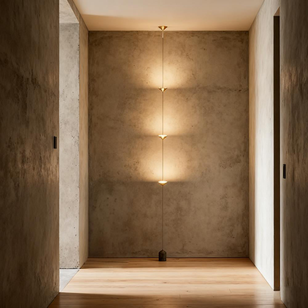 Hängelampe Kegel Metall Marmor Stehlampe LED Minimalistisch Wohnzimmer Schlafzimmer Flur | Restfield