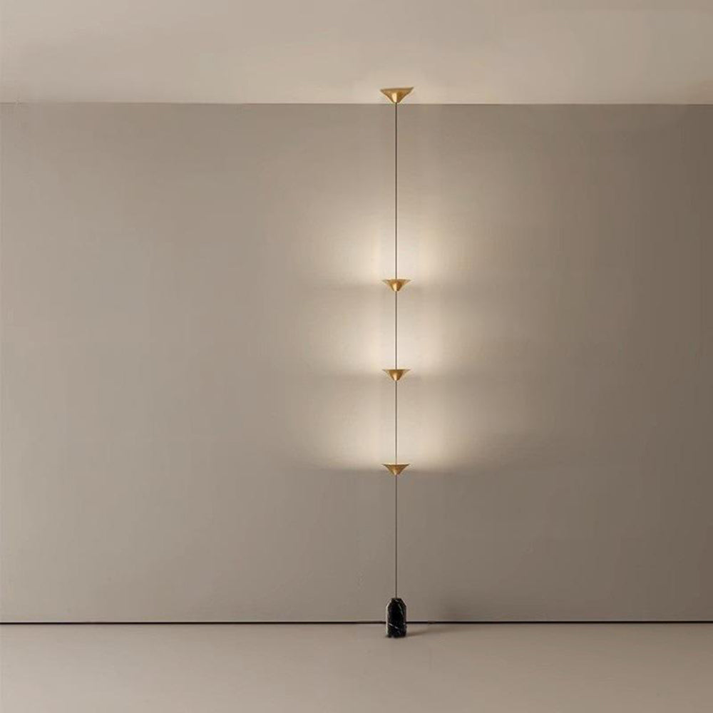 Hängelampe Kegel Metall Marmor Stehlampe LED Minimalistisch Wohnzimmer Schlafzimmer Flur | Restfield