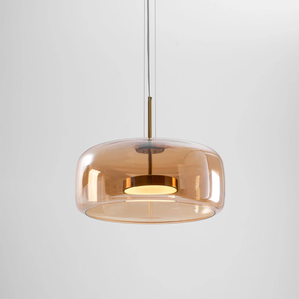 Hanglamp Gerookt Glas Koepel Vintage Minimalistisch LED Keuken Eetkamer Woonkamer Loft | Sansoti