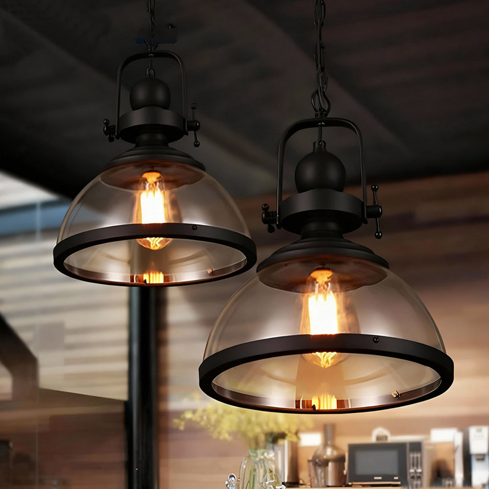 Hanglamp Industrieel Glas Vintage E27 Eetkamer Keukeneiland Slaapkamer Woonkamer Retro | Sansoti