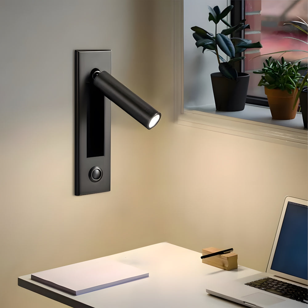 Inbouw Wandlamp Minimalistisch Metaal LED Bedlamp Slaapkamer Hal Woonkamer | Sansoti